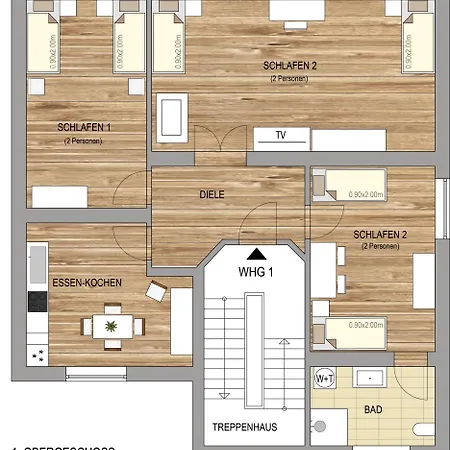 Appartement Schicke Monteurunterkunft In Mit Drei Wohneinheiten Mendig